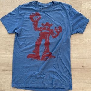 Ames Bros robot tee shirt size medium